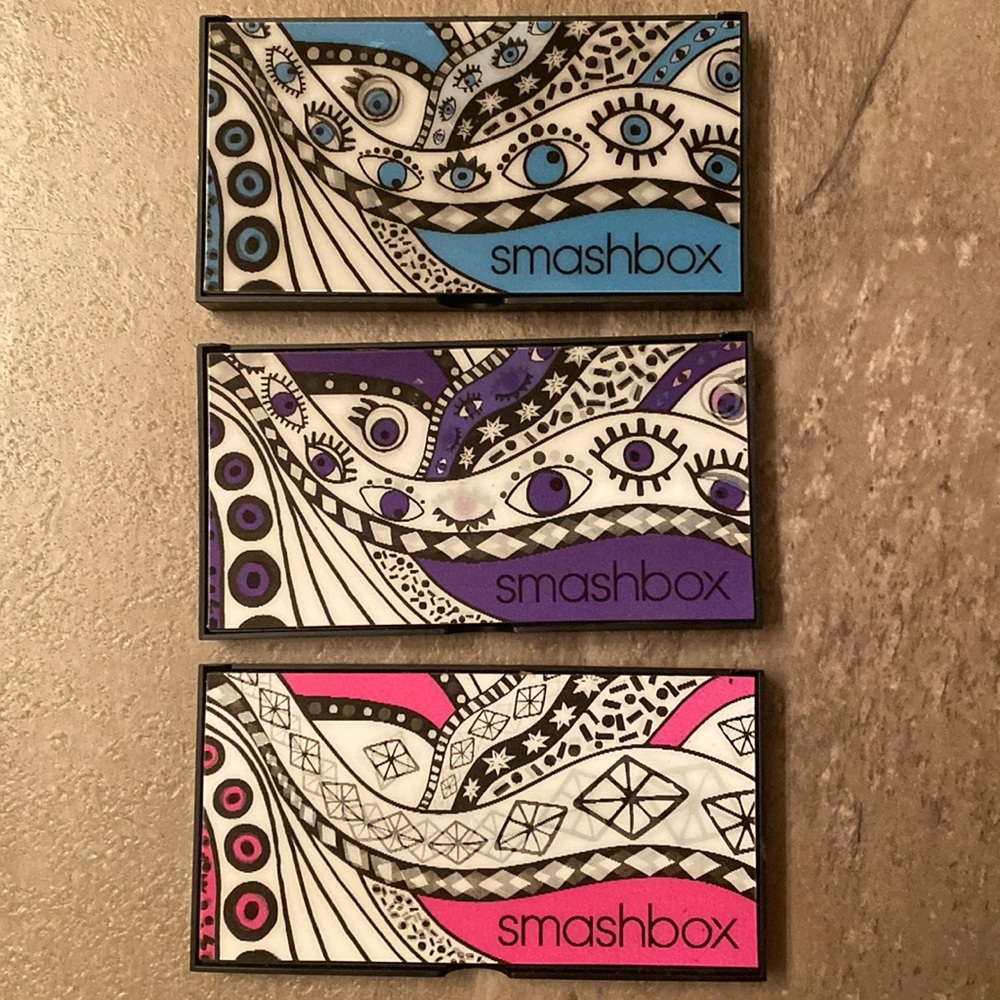 3 smashbox brand new palettes - spotlight, cover shot: sultry and ablaze eye